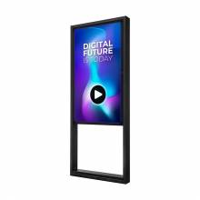 Venkovní digitální totem Design s monitorem Samsung