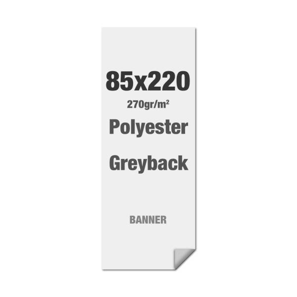 Polyester Greyback 270 g/m2 85 x 220 cm Bez PVC