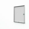 Interiérová vitrína Economy 2xA4, plechová záda, atest B1 - 30